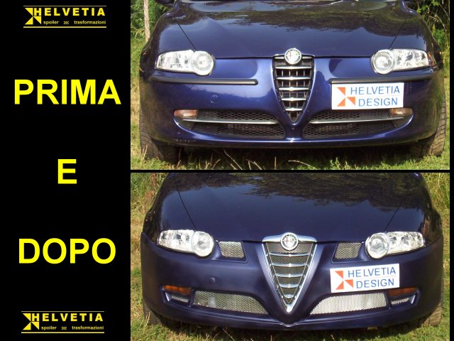 Alfa 147 - Pare choc avant look GT Helvetia