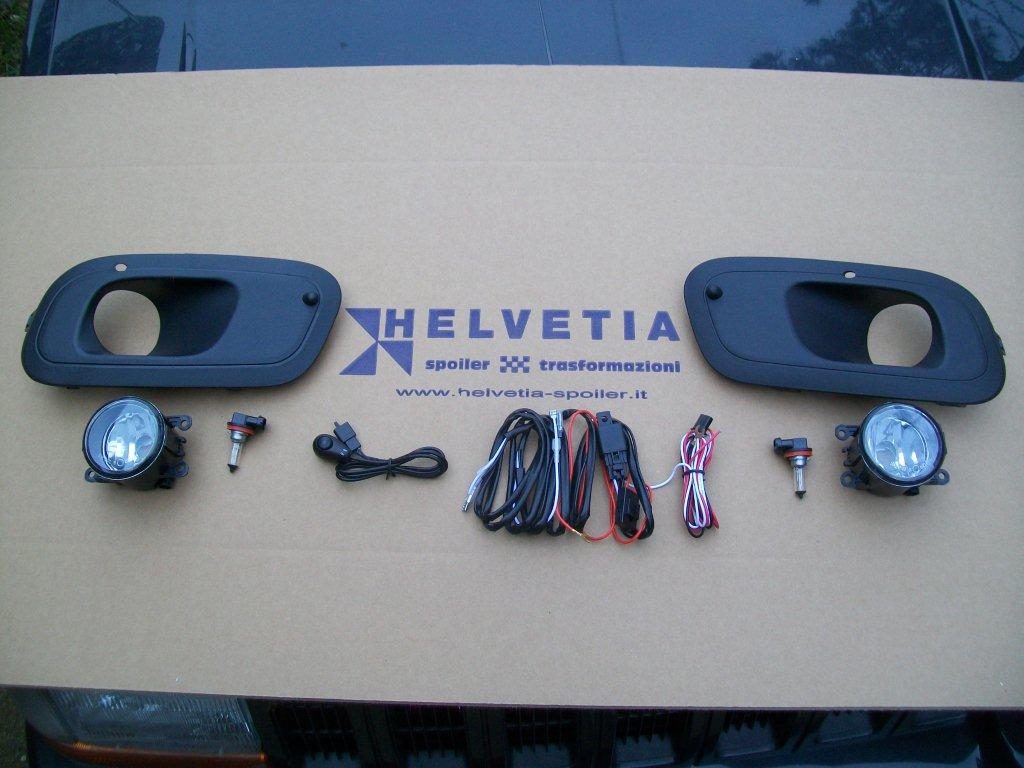 Kit 4 Copricerchi Per Fiat Panda 2006 - Adattabili Cerchi Originali 14" Logo Rosso - Foto 2