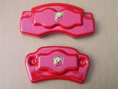 COPRIPINZE in ABS ad Alta Resistenza di Colore Rosso per Fiat Grande Punto