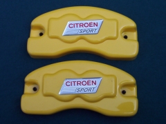 COPRIPINZE in ABS ad Alta Resistenza  LOGO CITROEN SPORT di Colore Giallo