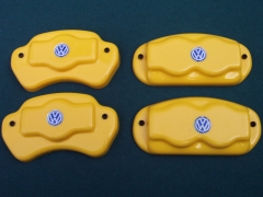 COPRIPINZE in ABS ad Alta Resistenza di Colore Giallo con LOGO SEAT  Adesivo